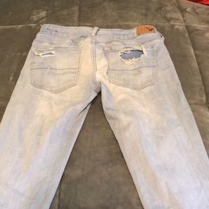 American eagle low rise skinny jeans